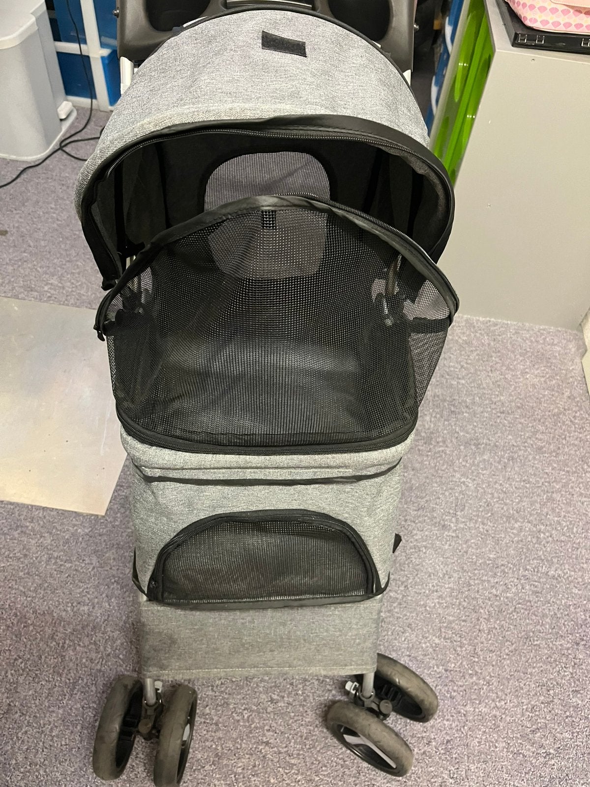 Hondenwagen, Dieren en Toebehoren, Honden-accessoires, Ophalen, Zo goed als nieuw