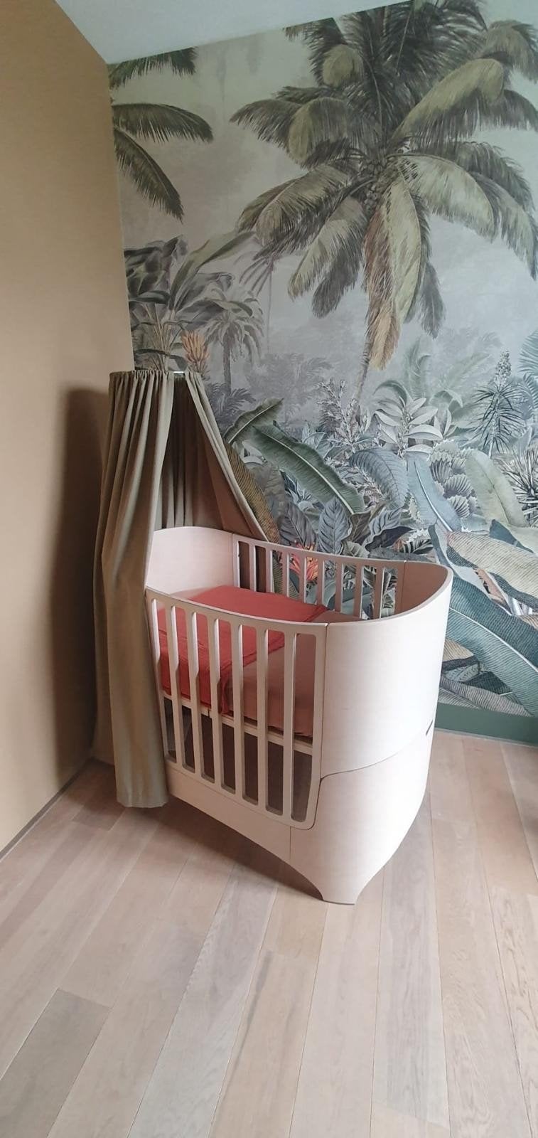 Leander ledikant + junior set + matras voor beide maten, Gebruikt, 70 tot 85 cm, 140 tot 160 cm, Ophalen