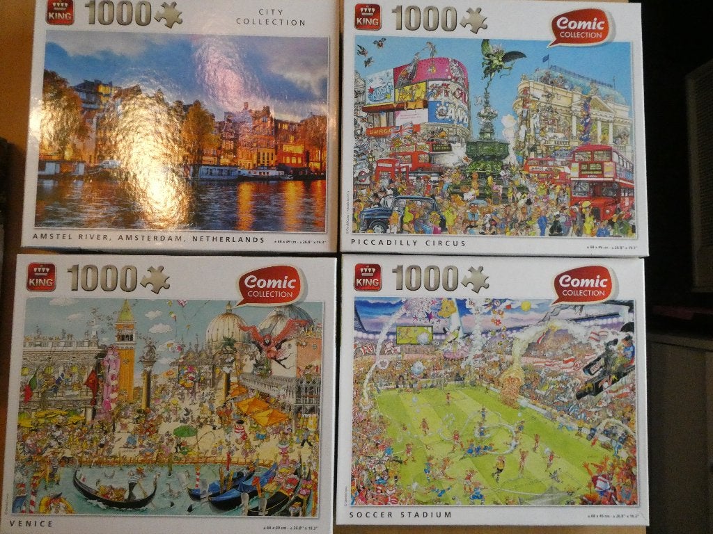 puzzle, Hobby en Vrije tijd, Denksport en Puzzels, Ophalen of Verzenden, 500 t/m 1500 stukjes, Zo goed als nieuw, Legpuzzel