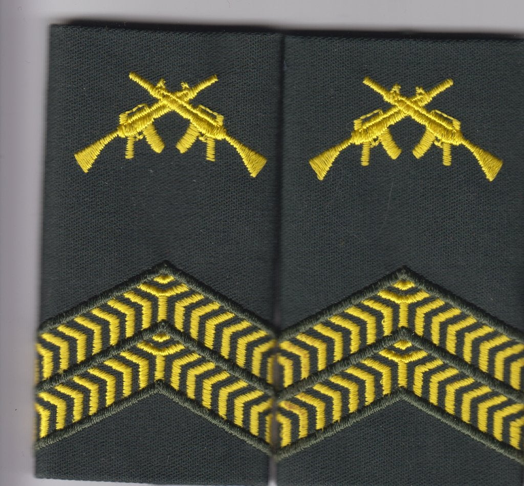 set rangen kpl 1 olk blouse 1, Ophalen of Verzenden, Landmacht, Nederland, Embleem of Badge