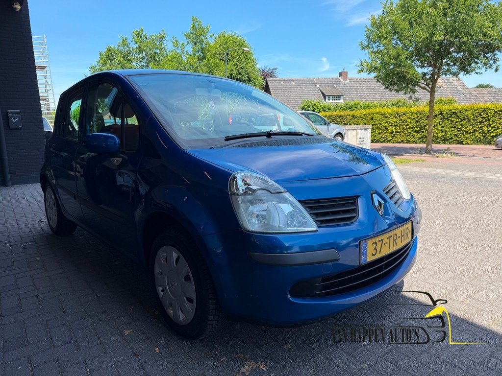 Renault Modus 1.6-16V Air, Voorwielaandrijving, 15 km/l, 4 cilinders, Blauw