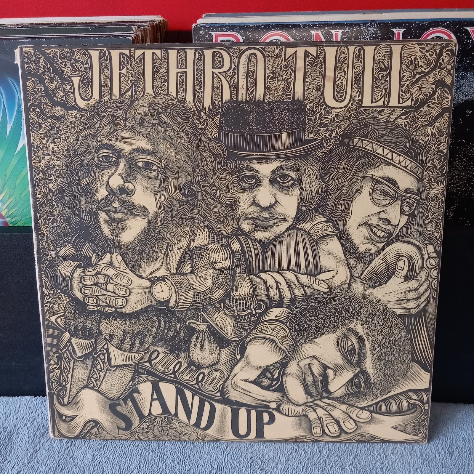 Lp Jethro Tull stand up, Ophalen of Verzenden, Gebruikt, 12 inch