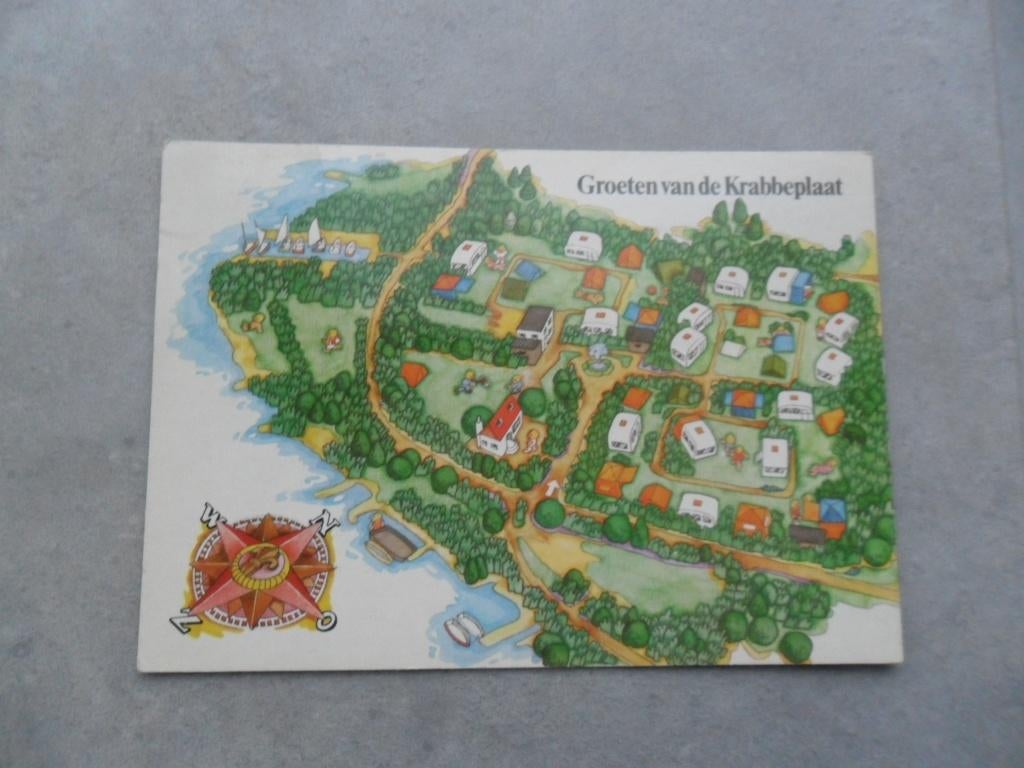 Rozenburg zh, vak. park De Krabbeplaat 1976, Verzenden, 1960 tot 1980, Gelopen, Zuid-Holland
