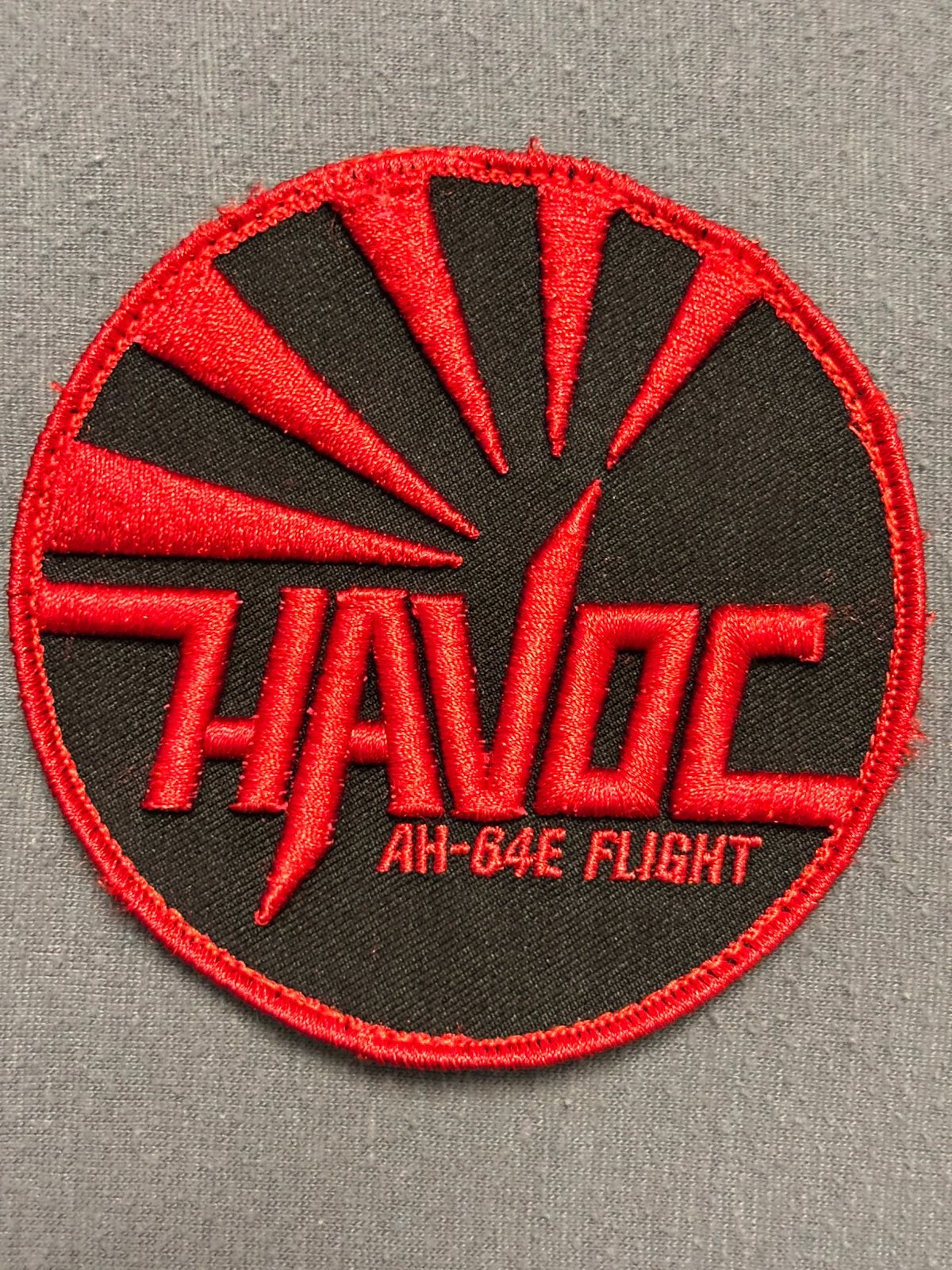 Embleem 301 SQN HAvoc AH-64E flighr, Verzenden, Luchtmacht, Nederland, Embleem of Badge