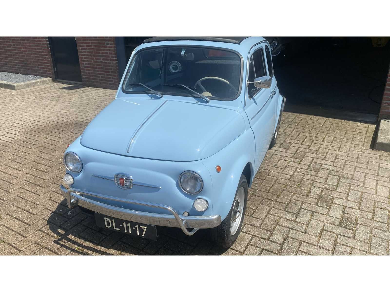 Fiat - 500 - 500 R - Oldtimer, Auto's, Oldtimers, Overige carrosserieën, Bedrijf, Geïmporteerd, 499 cc