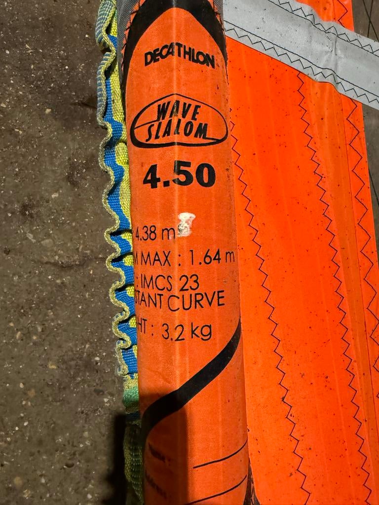 Decathlon Wave Slalom 4.5m² Zeil, Ophalen of Verzenden, Gebruikt, Zeil