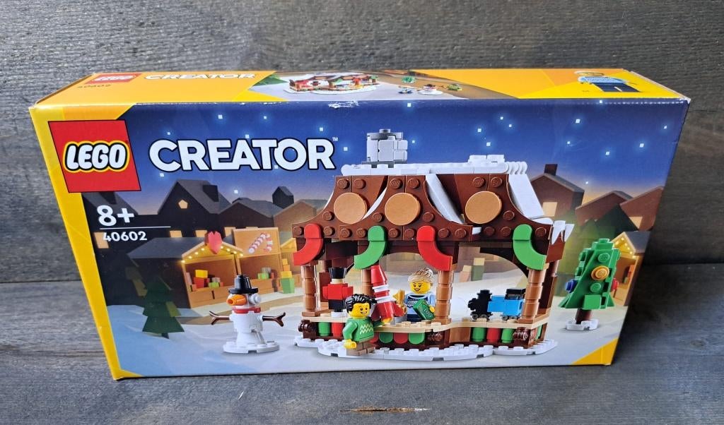 Nieuwe Lego Creator set 40602. Winter Market Stall, Lego, Nieuw, Ophalen of Verzenden, Ongeopend/sealed