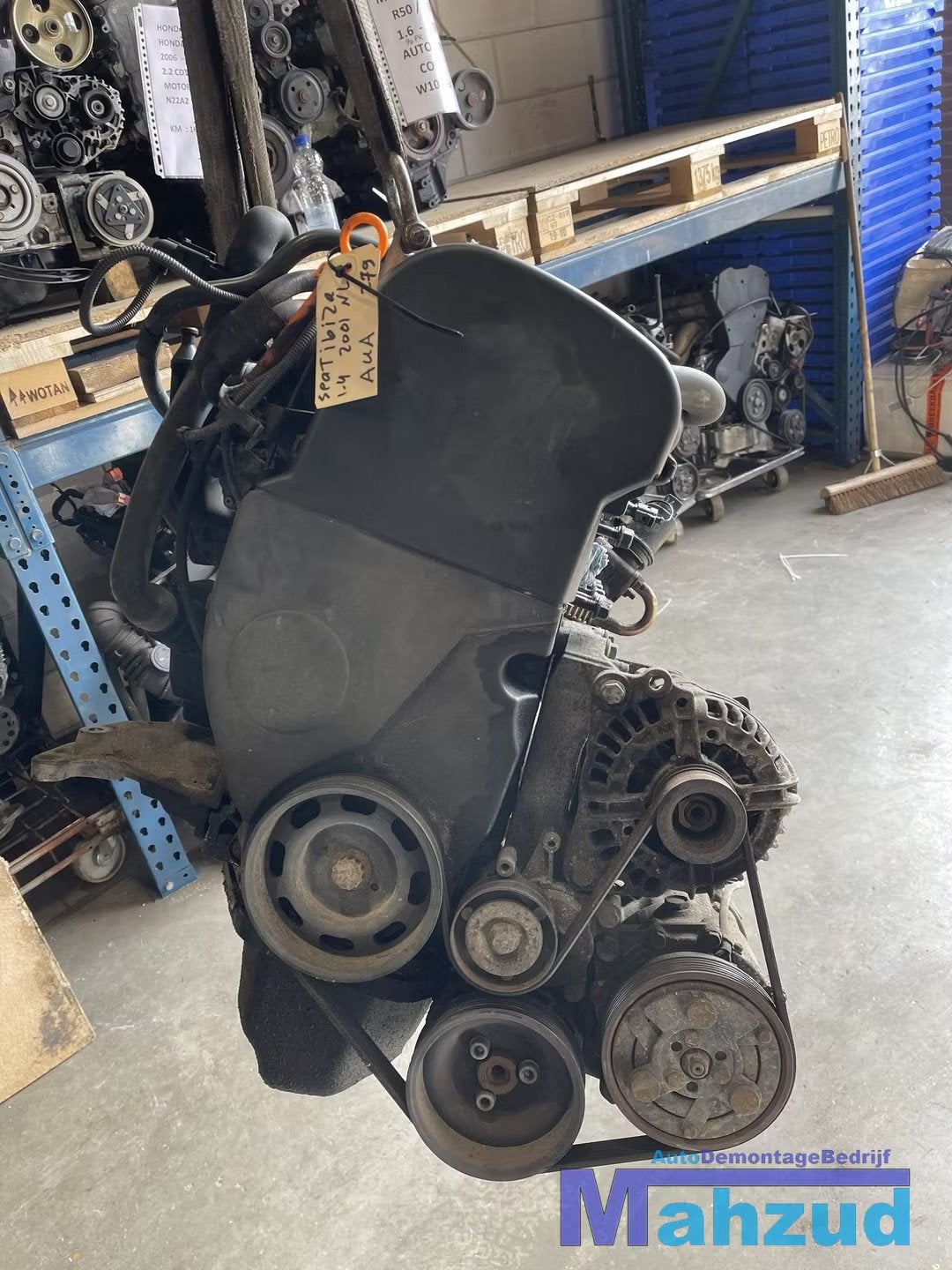 Seat IBIZA 2 1.4 16V Motorblok AUA APE, Gebruikt, Autovia A-2, Km 585 585
08760  Martorell, ES, Ophalen of Verzenden, SEAT S.A.