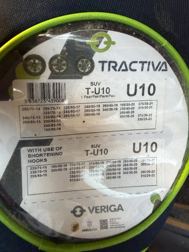 Veriga Tractiva T-U10 sneeuwkettingen – Lynk & Co 01, Auto diversen, Ophalen, Zo goed als nieuw