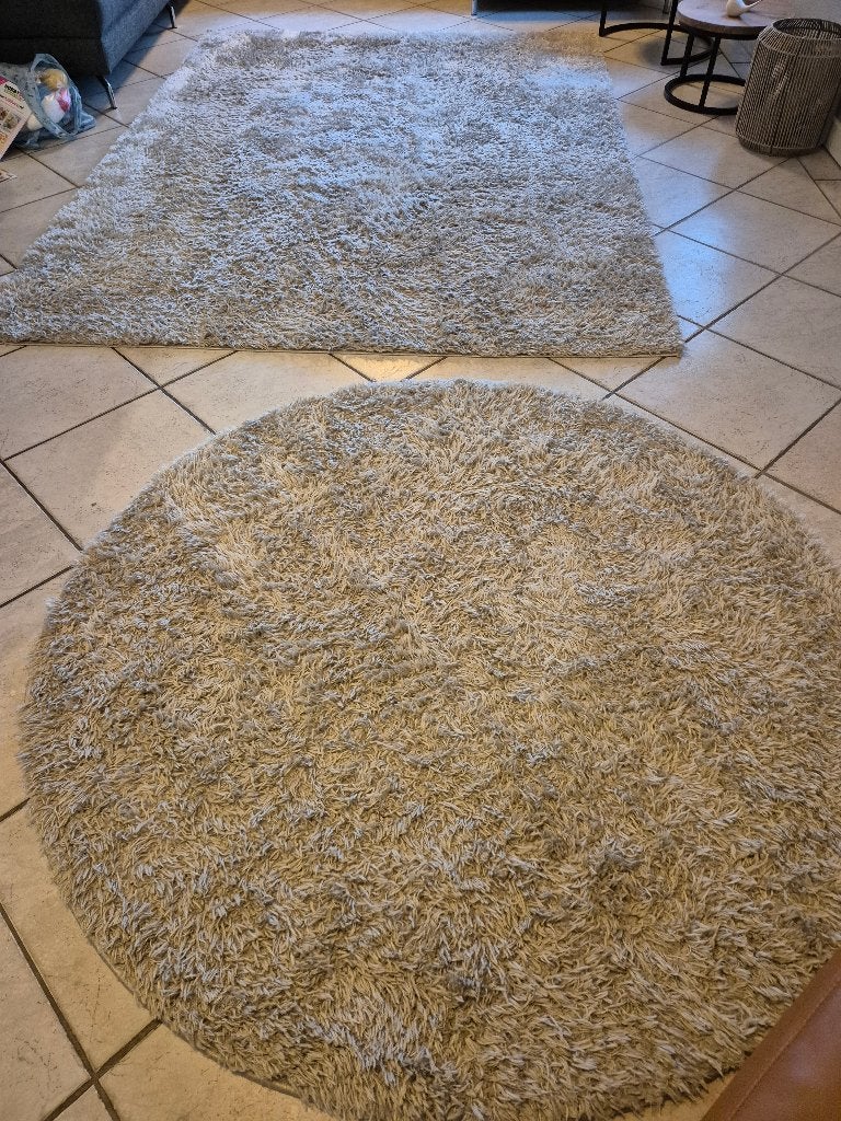 Hoogpolige vloerkleden, Ophalen, Beige, Minder dan 5 m², Tapijt