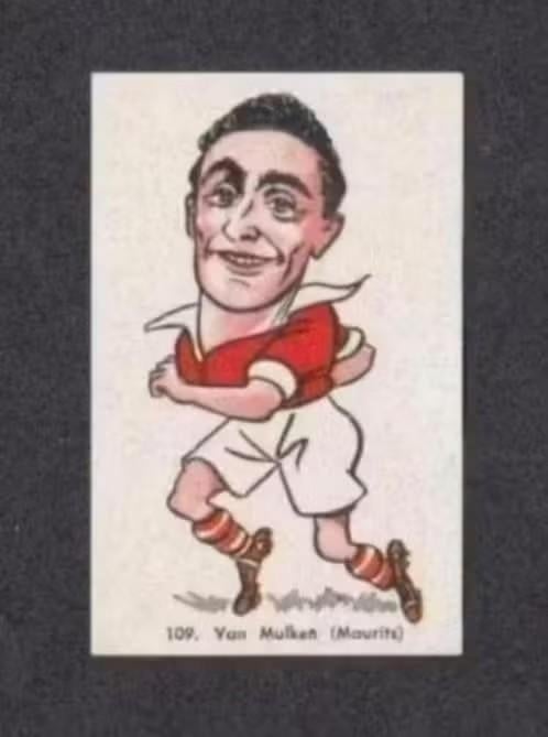 Voetbalplaatje Staatsmijn Maurits Van Mulken Lutterade, Ophalen of Verzenden, Zo goed als nieuw