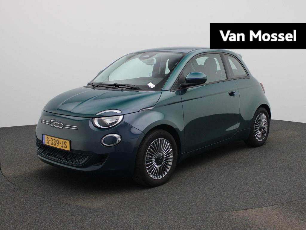 Fiat 500 Icon 42 kWh | Carplay / Navi | Led Dagrijverlichtin, Auto's, Fiat, 12 maanden, Stof, Origineel Nederlands, 1265 kg