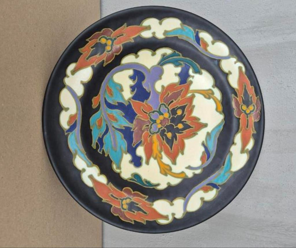 Bord van Gouda plateel, Antiek en Kunst, Ophalen of Verzenden
