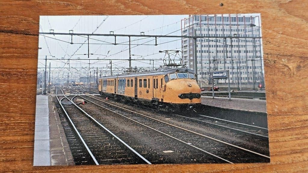 Foto TREIN NS Nederlandse Spoorwegen Mat 54 Amsterdam, Verzenden, Gebruikt, Trein, Overige typen