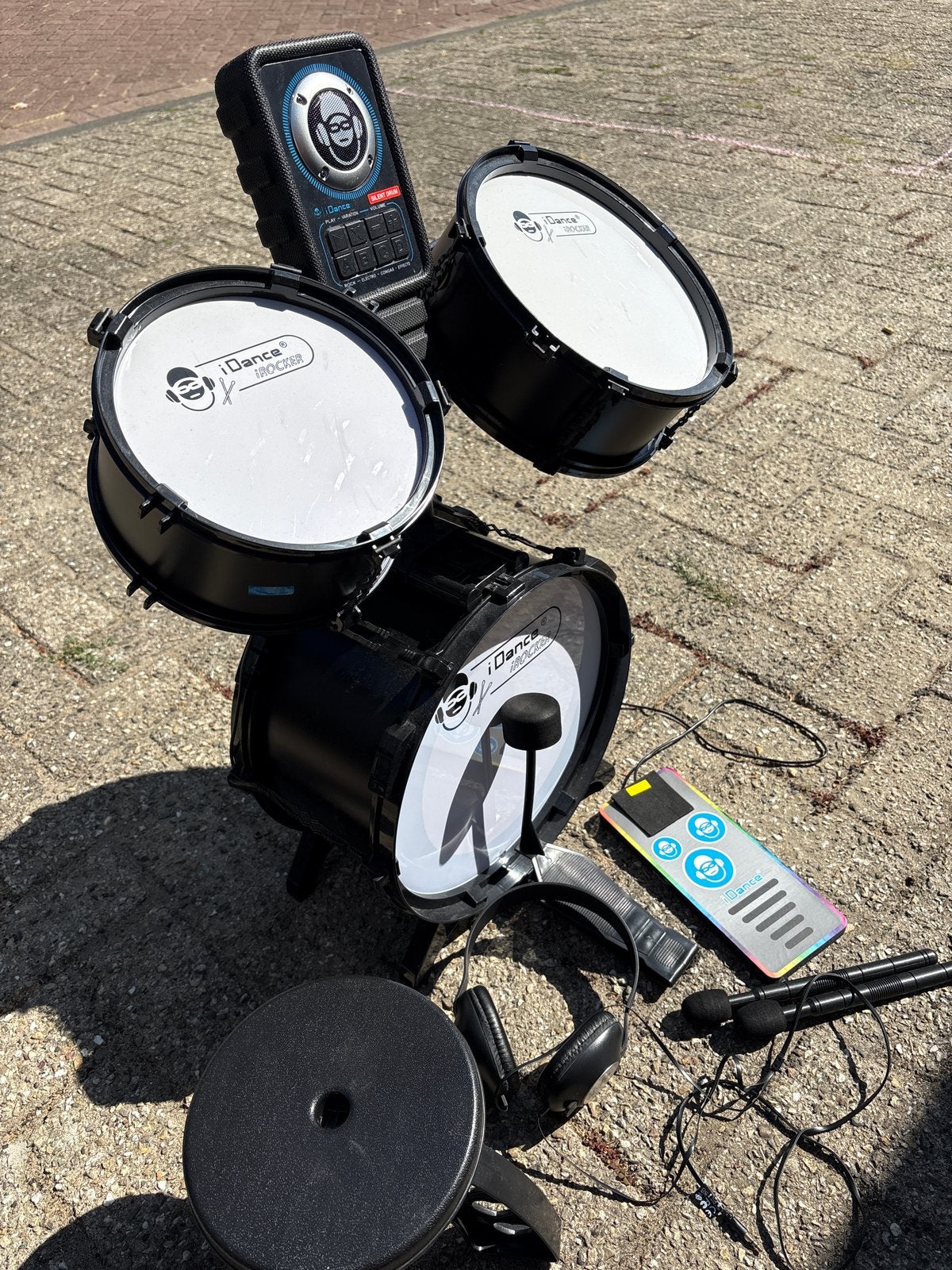 iDance iROCKER Elektronisch Drumstel voor Kinderen, Ophalen, Gebruikt, Overige merken, Elektronisch