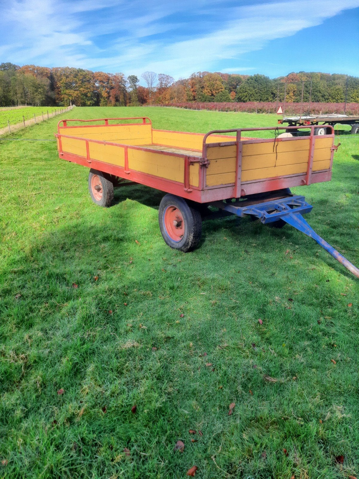 Te koop boeren wagen/hooi wagen, Zakelijke goederen, Agrarisch | Werktuigen, Ophalen of Verzenden