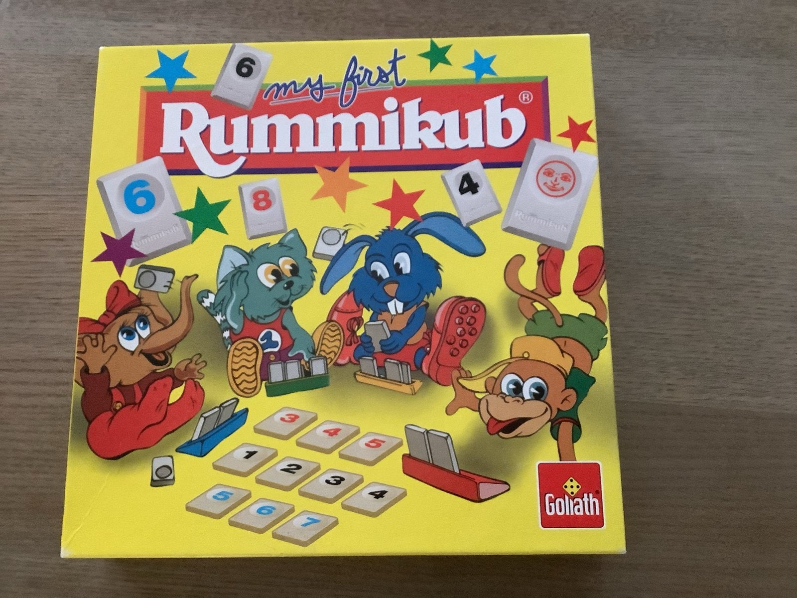 My First Rummikub - Educatief cijferspel voor jonge kinderen, Drie of vier spelers, Ophalen of Verzenden, Zo goed als nieuw