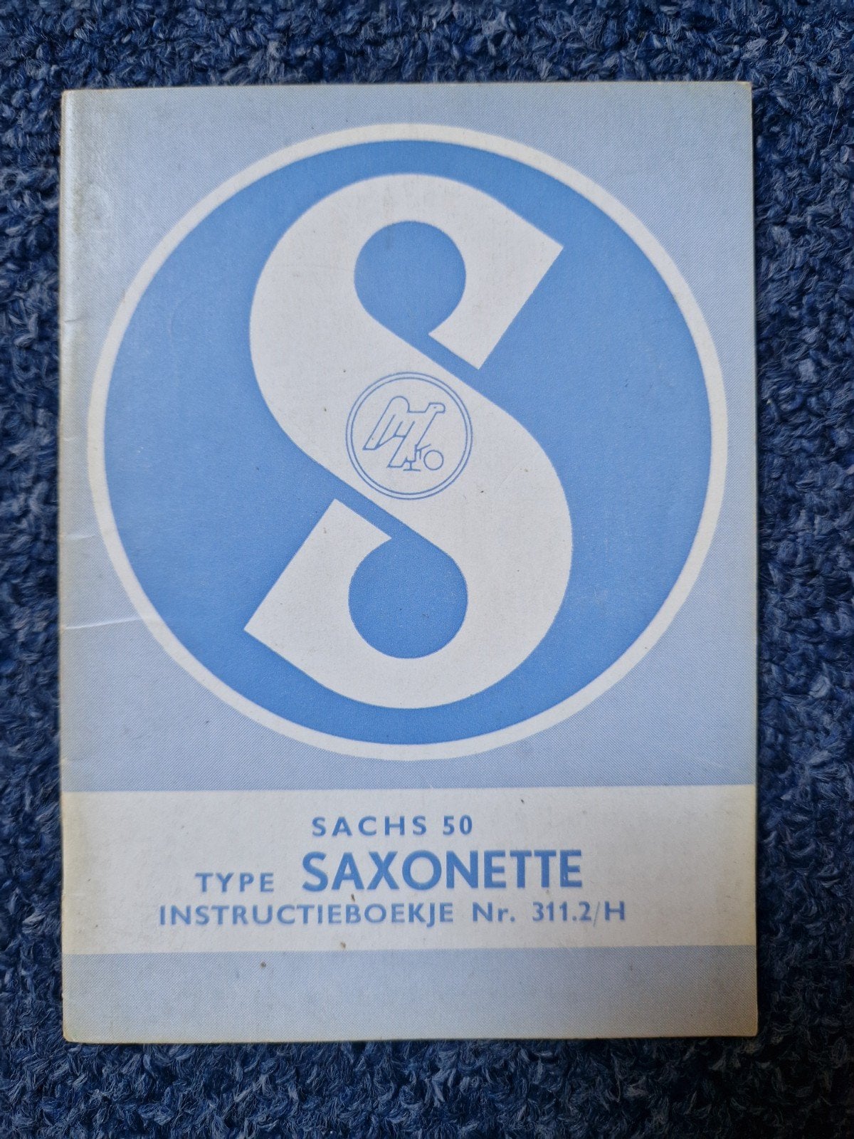 Sachs 50 Saxonette Instructieboekje Nr. 311.2/H, Fietsen en Brommers, Ophalen of Verzenden, Gebruikt