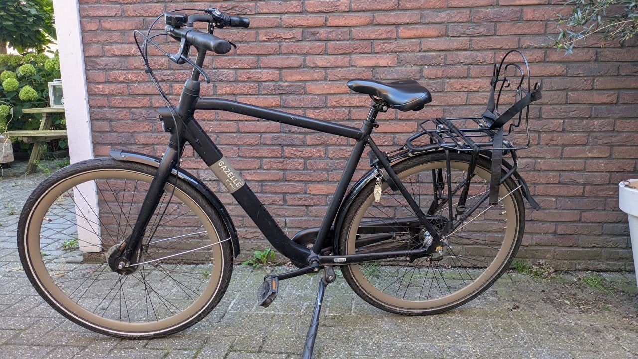 Gazelle Esprit Herenfiets H54, Ophalen, Gebruikt, Versnellingen, Schijfrem