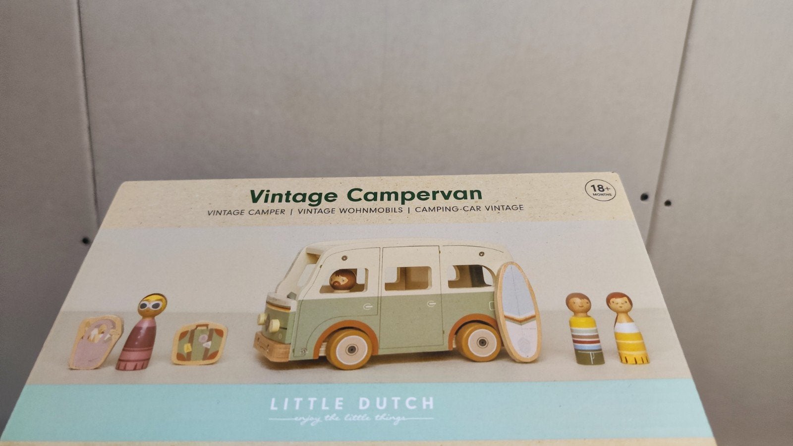 Little Dutch Vintage Campervan Houten Speelgoed