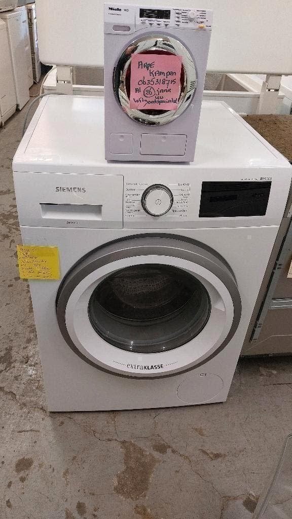 1400 siemens 9 kg inductie wasmachine vanaf 325 Arpe Kampen, Witgoed en Apparatuur, Ophalen, 1200 tot 1600 toeren, 8 tot 10 kg