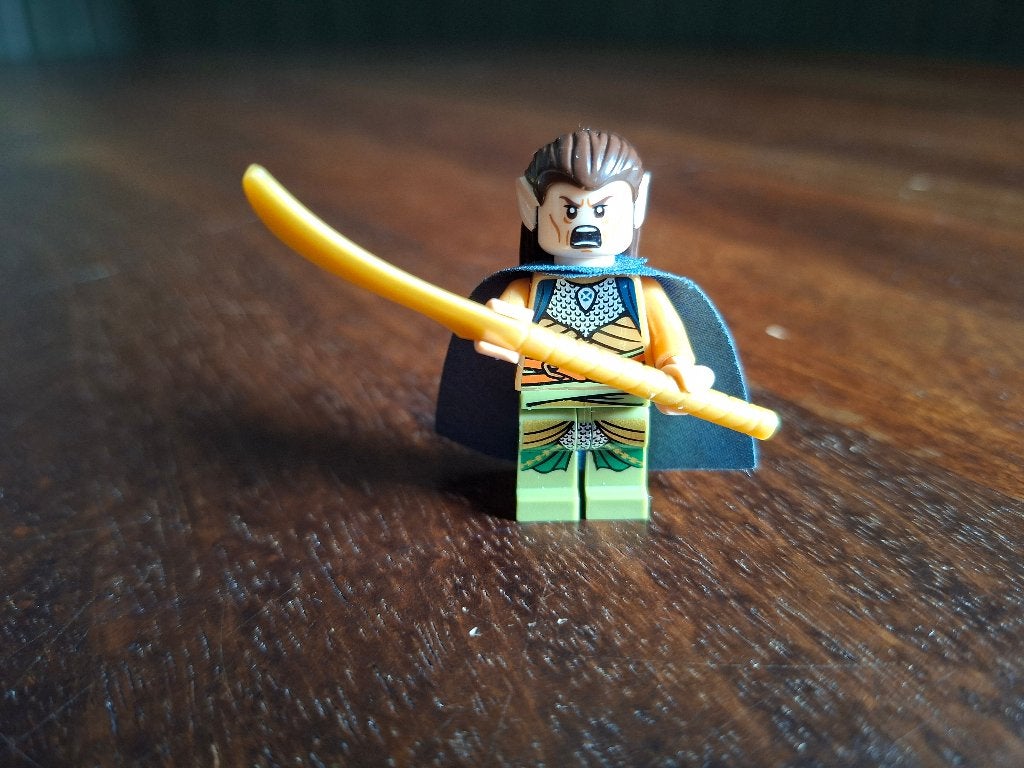 Lego Lord of the Rings Lord Elrond (2012), Ophalen of Verzenden, Zo goed als nieuw, Actiefiguurtje