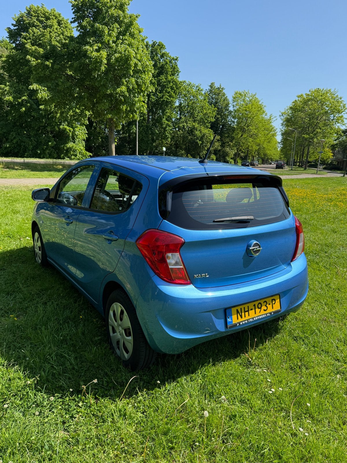 Opel Karl 1.0 Ecoflex 55KW AUT 2017 Blauw, 839 kg, 74 pk, Blauw, 23 km/l