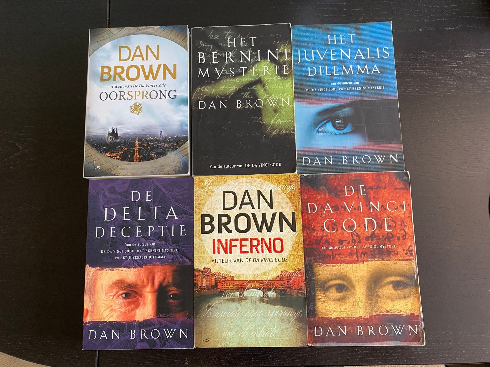 6 boeken Dan Brown, Ophalen of Verzenden, Zo goed als nieuw