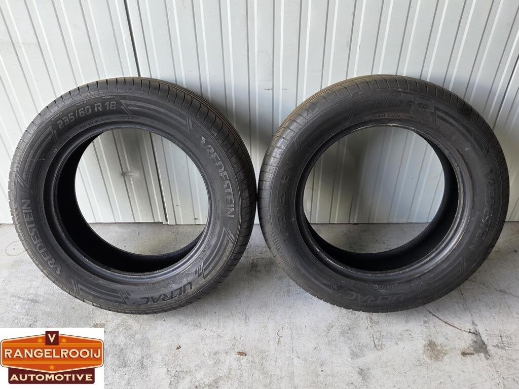 Set van 2 keurige Vredestein Ultrac zomerbanden in 235/60/18, Auto-onderdelen, Banden en Velgen, Gebruikt, 16 inch, Ophalen of Verzenden