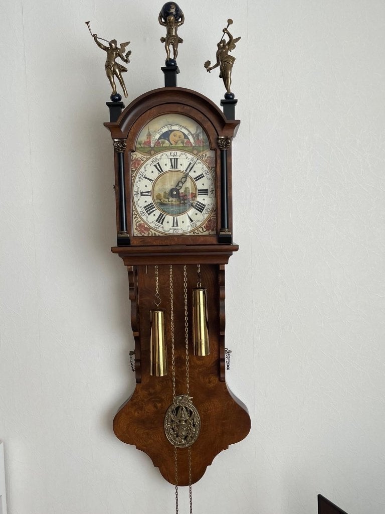 Te koop Warmink WUBA wandklok, Ophalen