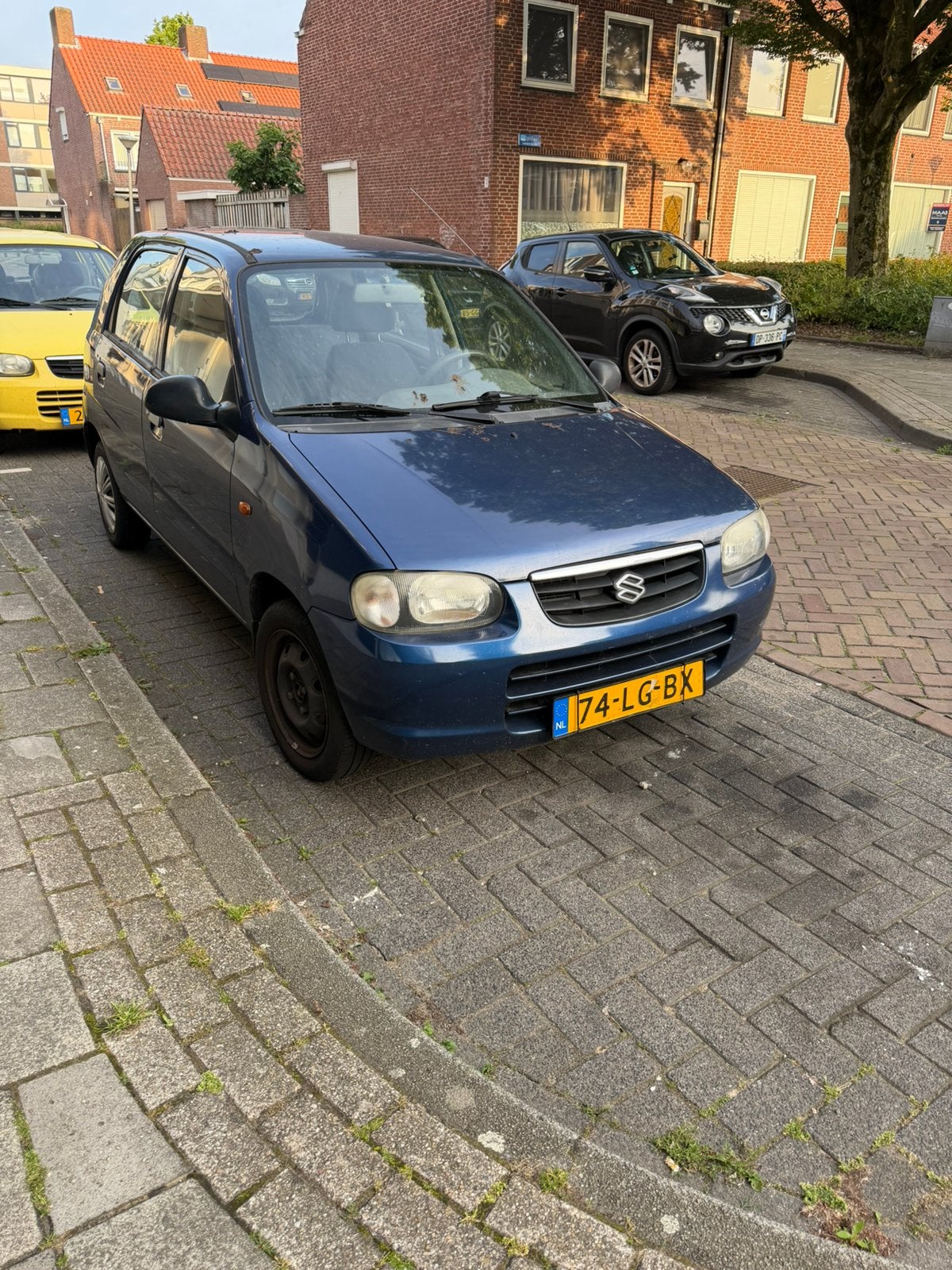 Suzuki Alto 1.1 16V 5d AGS 2002 Blauw 141.000, Auto's, Voorwielaandrijving, 750 kg, 4 cilinders, Origineel Nederlands