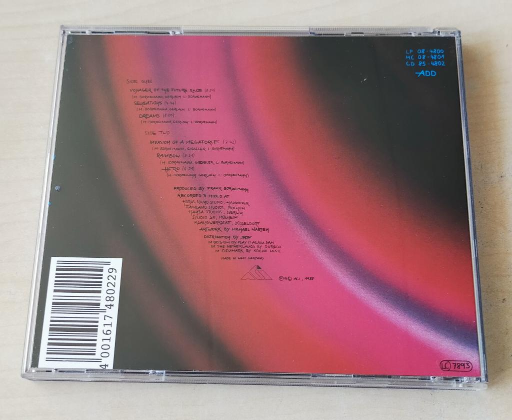 Eloy - Ra CD 1988 Prog, Cd's en Dvd's, Ophalen of Verzenden, Zo goed als nieuw, Progressive