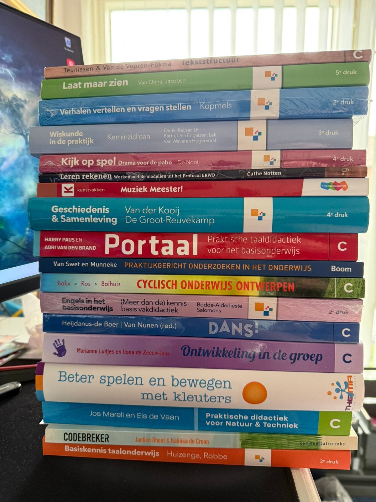 Diverse studieboeken PABO, Ophalen of Verzenden, Alpha, Zo goed als nieuw, HBO