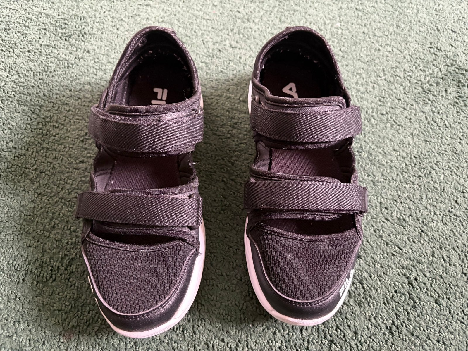 Fila  Zomerschonen Zwart - Maat 37, Jongen of Meisje, Schoenen, Ophalen of Verzenden, Zo goed als nieuw