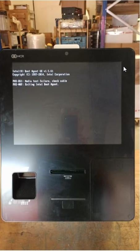 NCR Kiosk, model ss90, Ophalen, Gebruikt