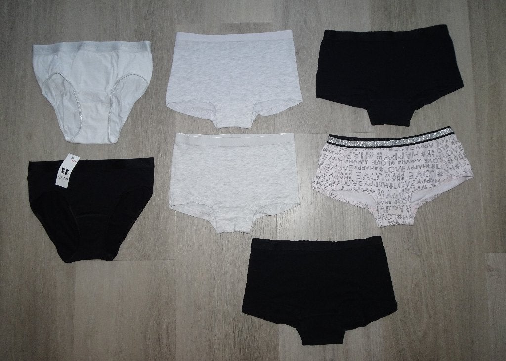 Meisjes onderbroeken - boxers Hema + Beeren mt 158/164, Kinderen en Baby's, Kinderkleding | Maat 158, Nacht- of Onderkleding, Zo goed als nieuw