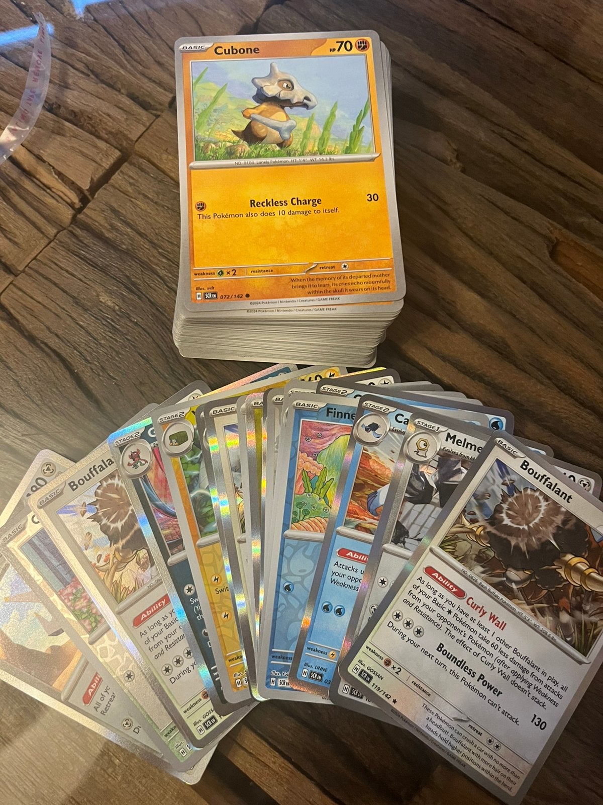 Pokemon bulk stellar crown scr, Ophalen of Verzenden, Zo goed als nieuw, Meerdere kaarten