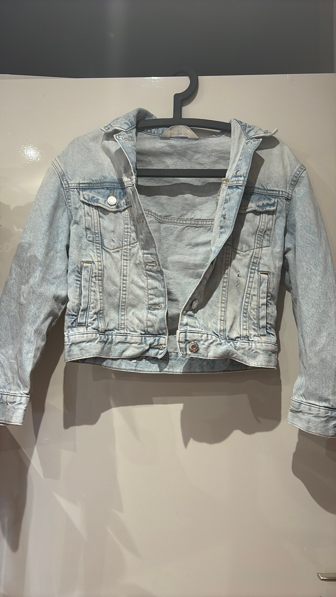 Spijker jasje, Ophalen, Gedragen, Maat 34 (XS) of kleiner, Blauw