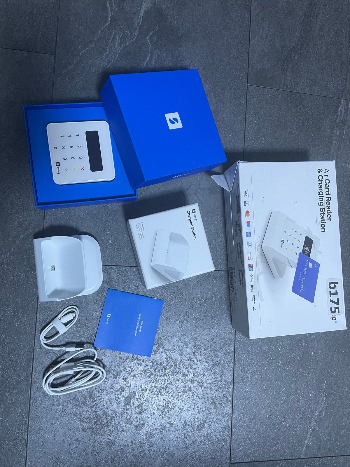 SumUp Air Card Reader & Oplaadstation, Ophalen