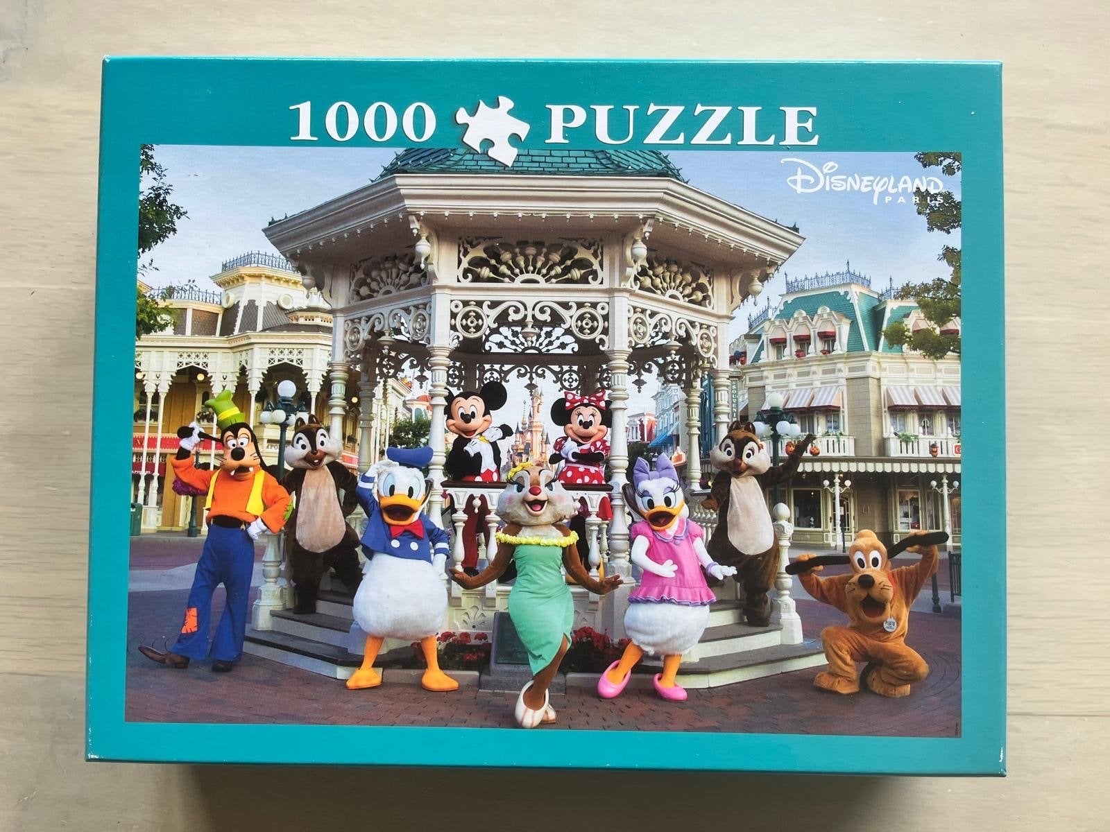 Disneyland Parijs Legpuzzel 1000 stukjes - Gebruikt, Ophalen of Verzenden, 500 t/m 1500 stukjes, Zo goed als nieuw, Legpuzzel
