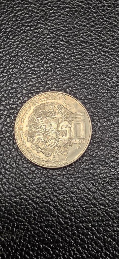 1#    Mexico 50 peso 1982, Ophalen of Verzenden, Midden-Amerika