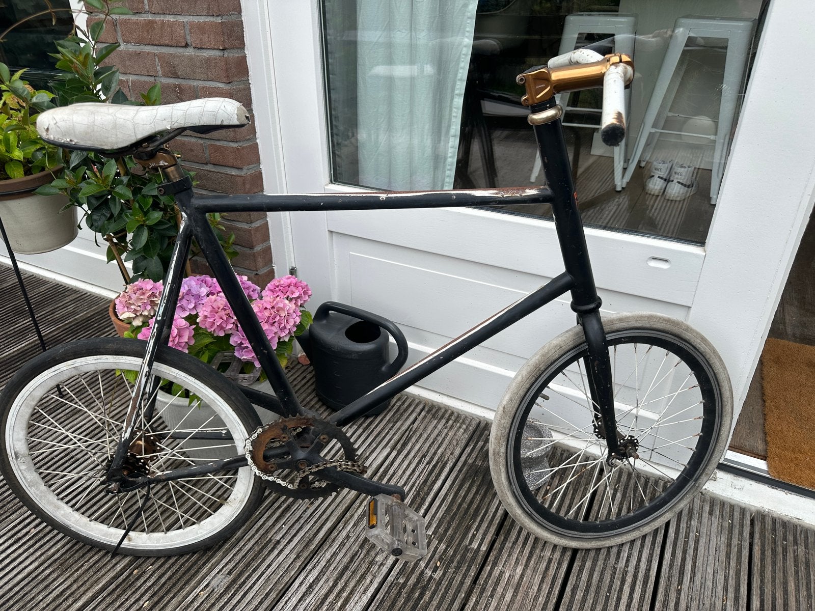 Stuntfiets bmx mooie onderdelen project stuurpen Neco, Fietsen en Brommers, Fietsen | Crossfietsen en BMX, Ophalen of Verzenden