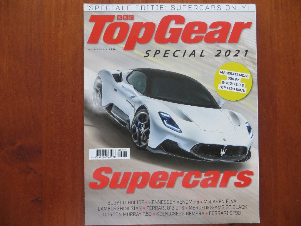 Top Gear Supercars Special 2021 Bugatti Bolide, Hennessey, Ophalen of Verzenden, Nieuw