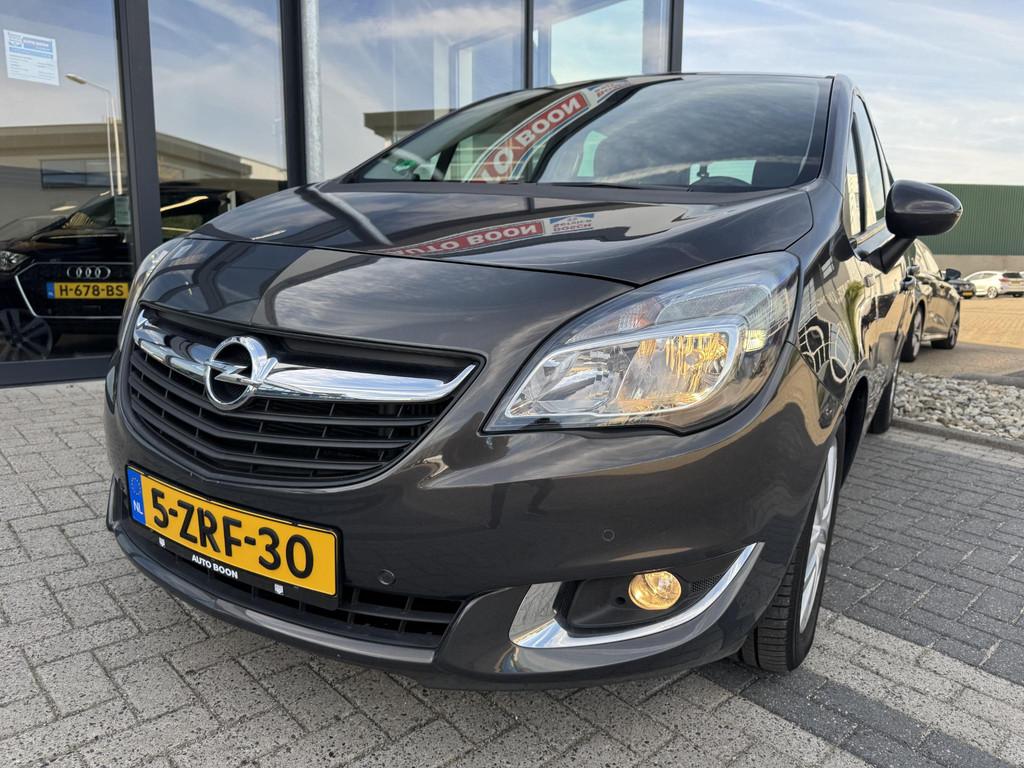 Opel Meriva 1.4T 120PK : NAVI/2xPDC/MEDIA/NL AUTO/ LMV/BTA/P, Auto's, Voorwielaandrijving, Stof, Gebruikt, 4 cilinders