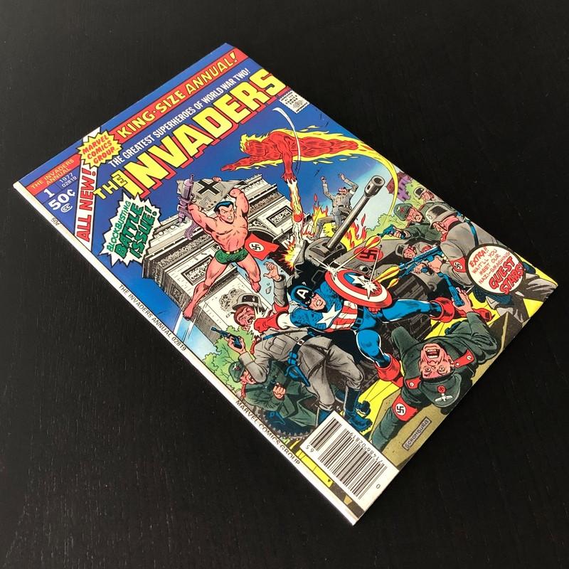 Invaders Annual Vol.1 #1 (1977) VF+ (8.5), Boeken, Strips | Comics, Zo goed als nieuw, Eén comic, Amerika, Ophalen of Verzenden