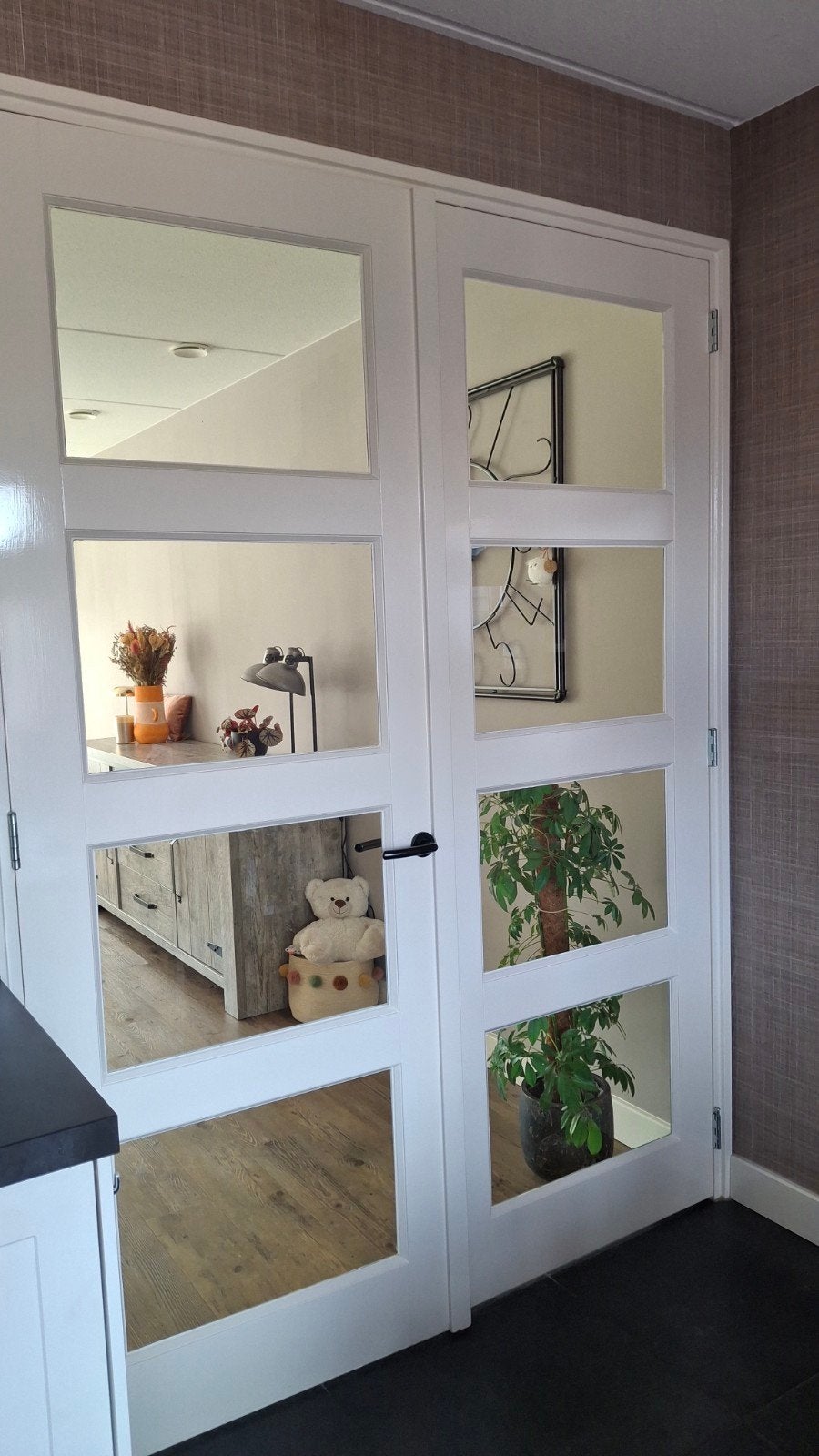 Ensuite deuren met glas, Ophalen, Glas, Binnendeur, 215 cm of meer