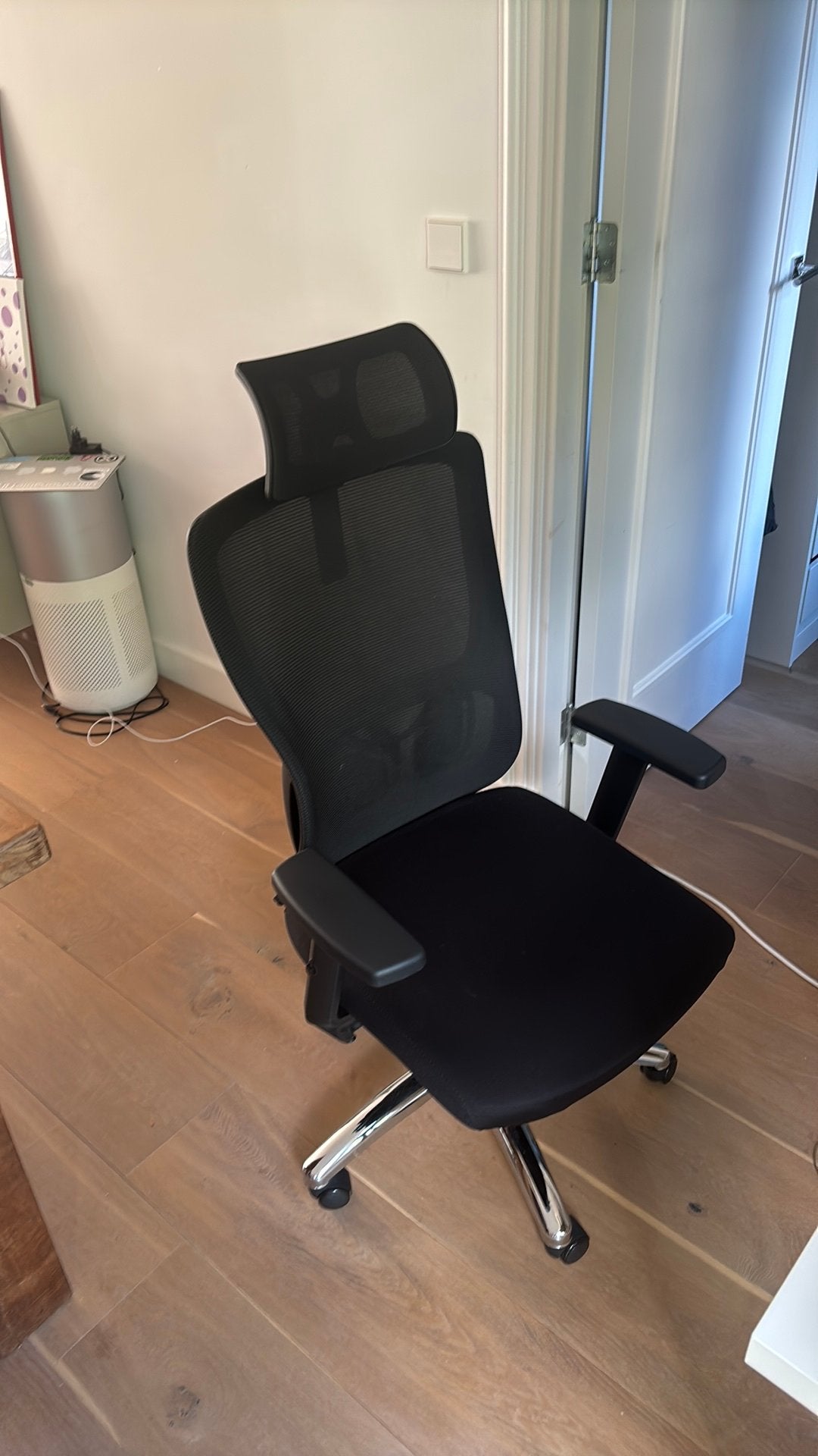 Ergonomische Bureaustoel / Office Chair, Huis en Inrichting, Bureaustoelen, Ophalen, Zwart, Zo goed als nieuw, Bureaustoel
