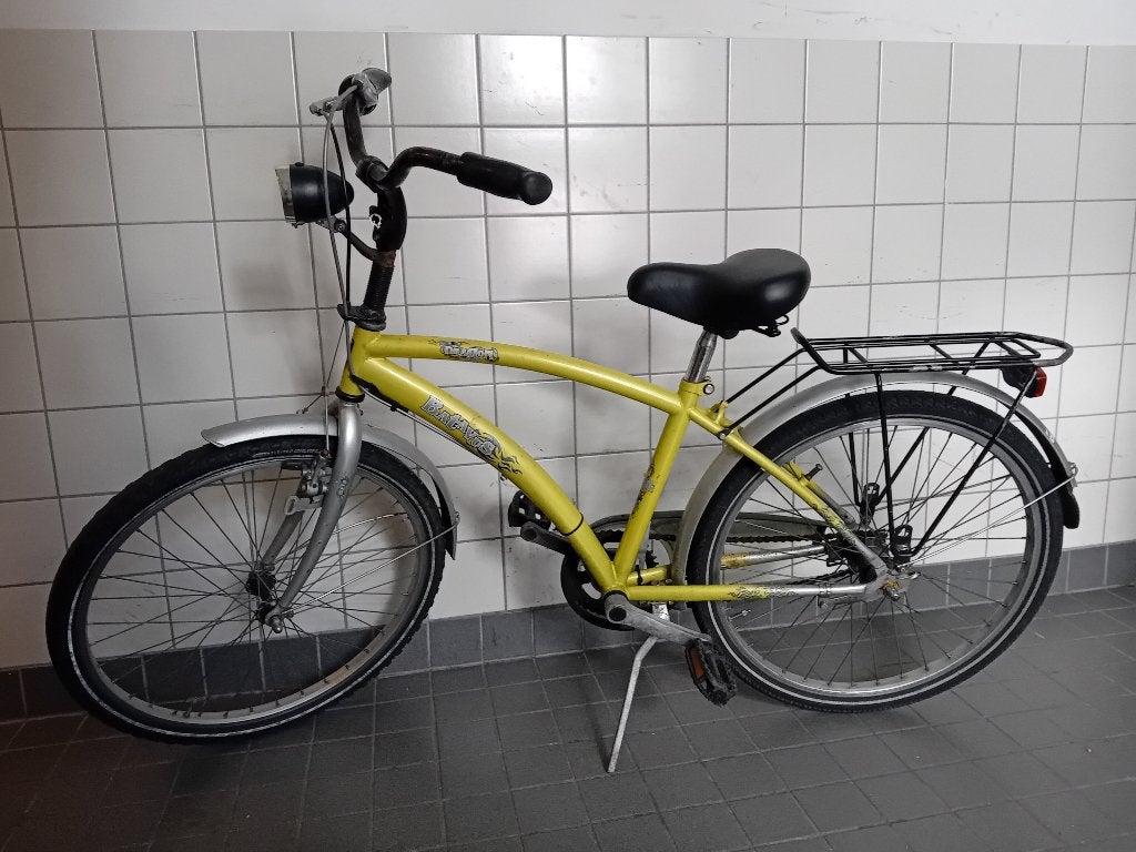 Kinderfiets, Fietsen en Brommers, Ophalen, Gebruikt, Batavus, Terugtraprem