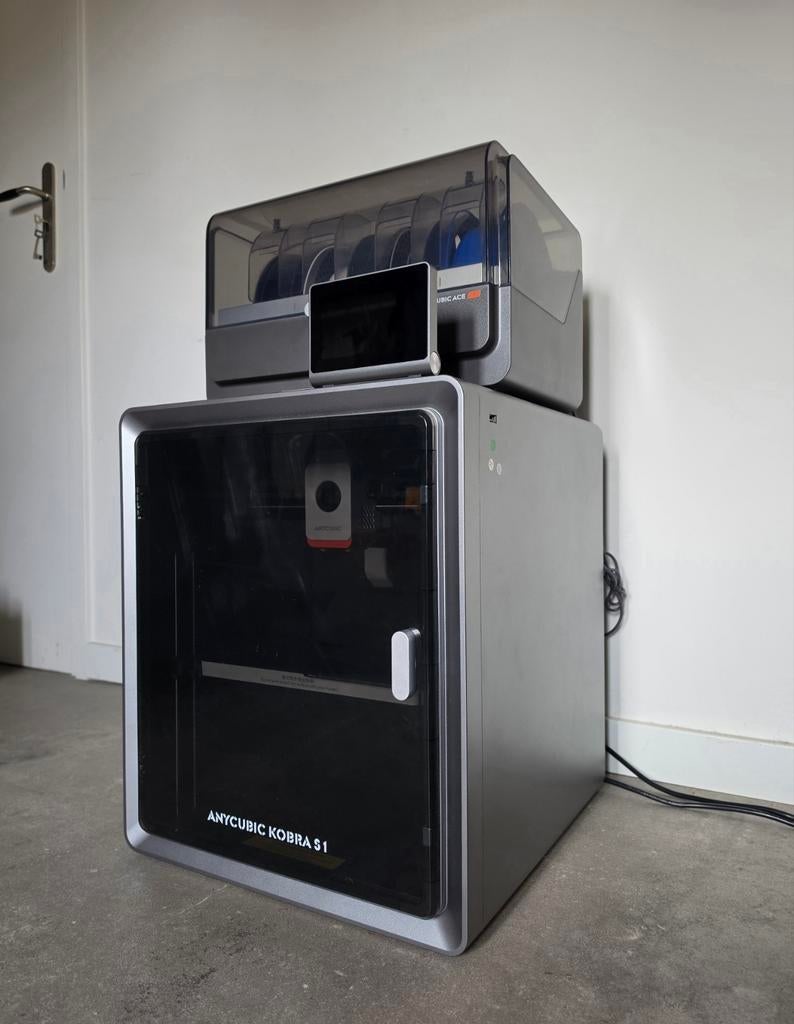 Anycubic Kobra S1 combo, Ophalen, Ingebouwde Wi-Fi, Zo goed als nieuw, Filament