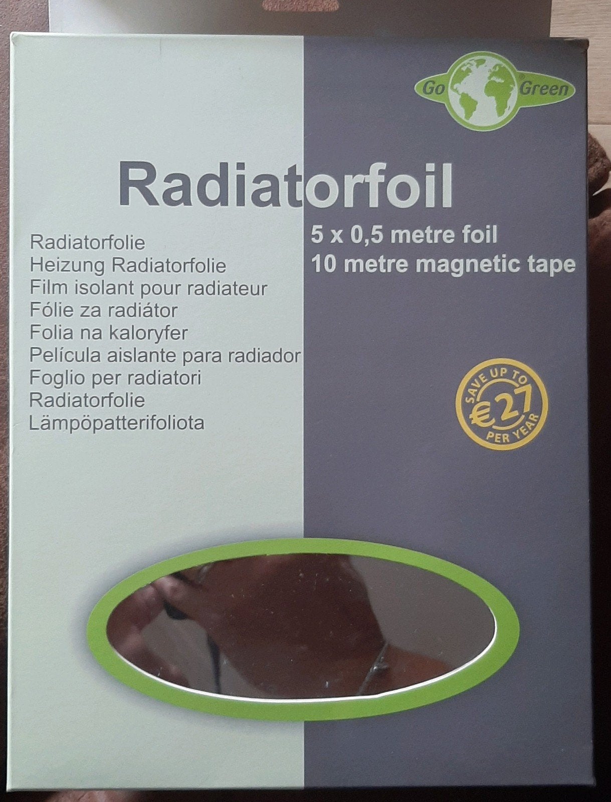 EcoSavers - Radiatorfolie 500 x 50, Ophalen, Nieuw